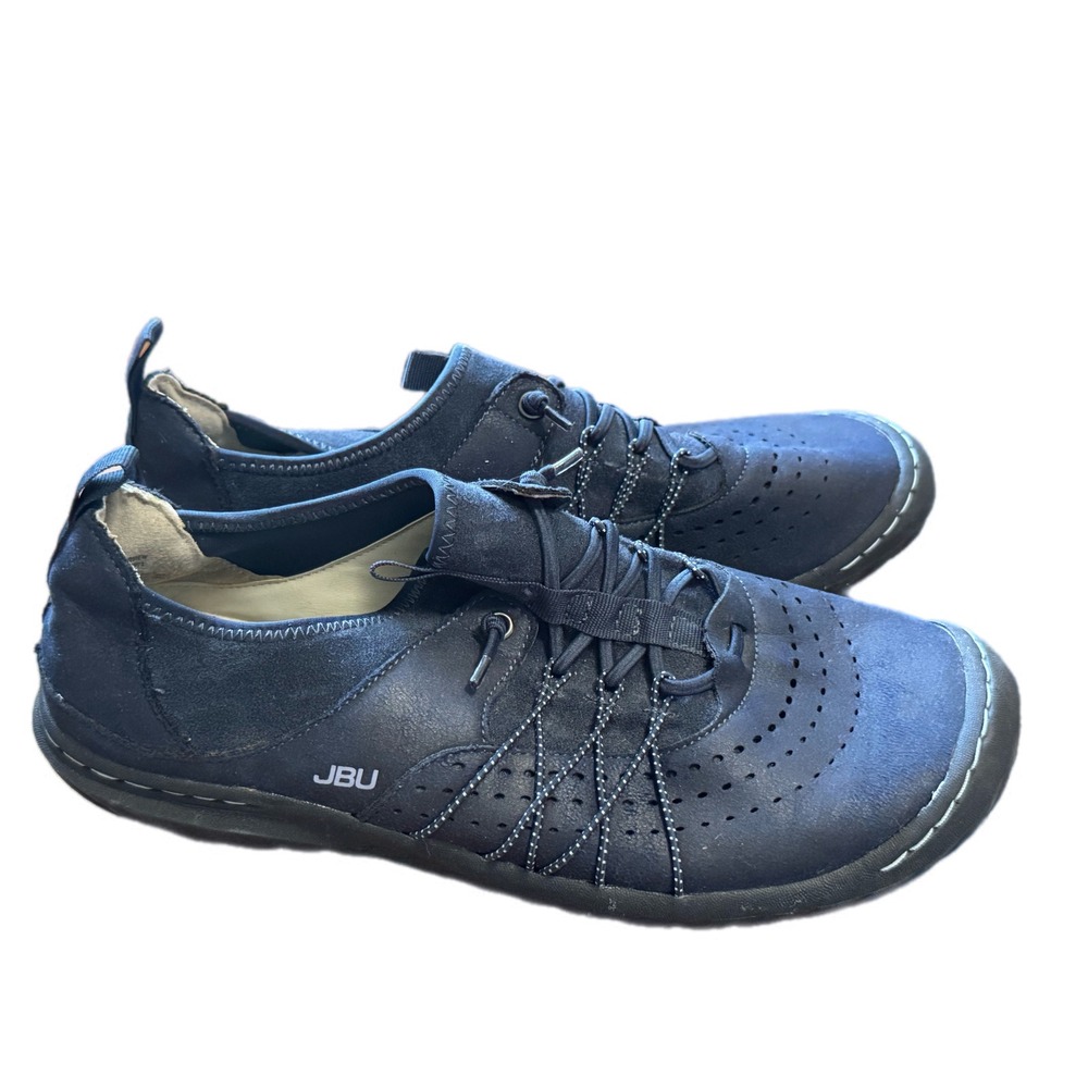 JBU Jambu Fairview Sneakers Womens 9 Navy Blue Excellent Bungee Slip On Shoes